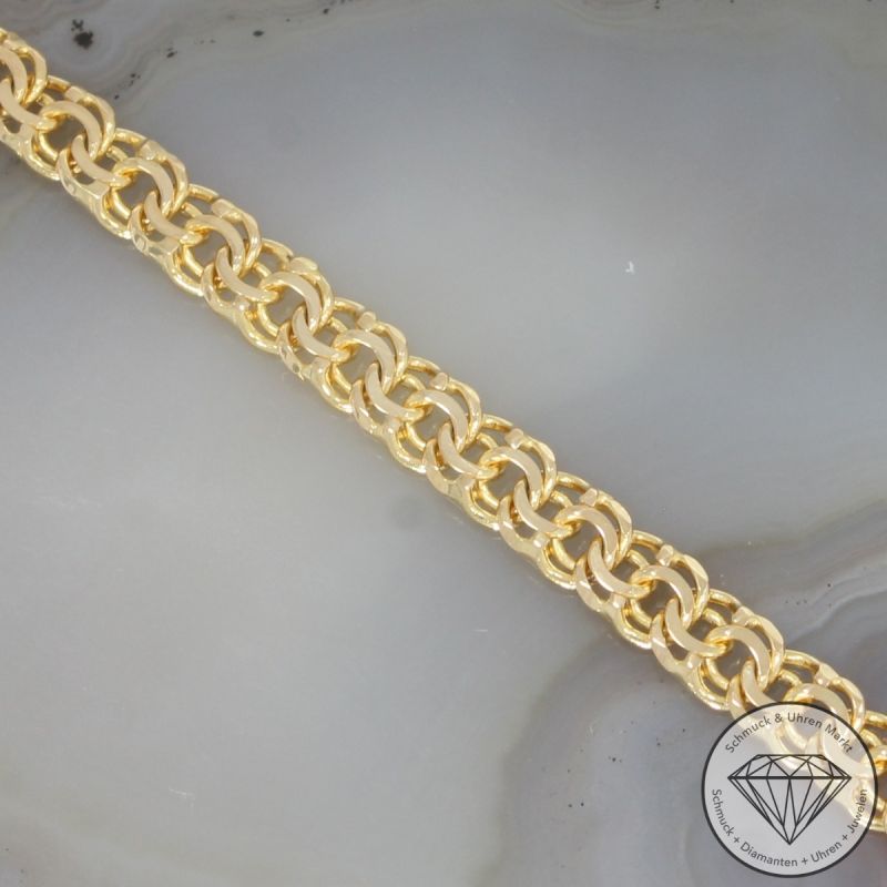 Wert 1390 € Garibaldi Armband in 750er 18 K Gelbgold - 99951