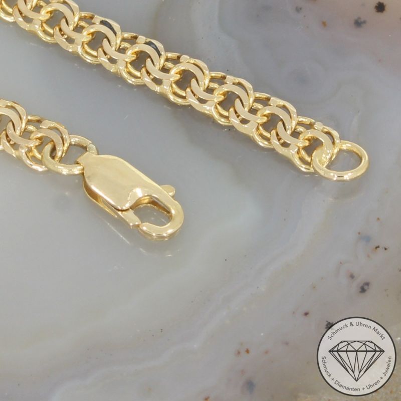 Wert 1390 € Garibaldi Armband in 750er 18 K Gelbgold - 99951