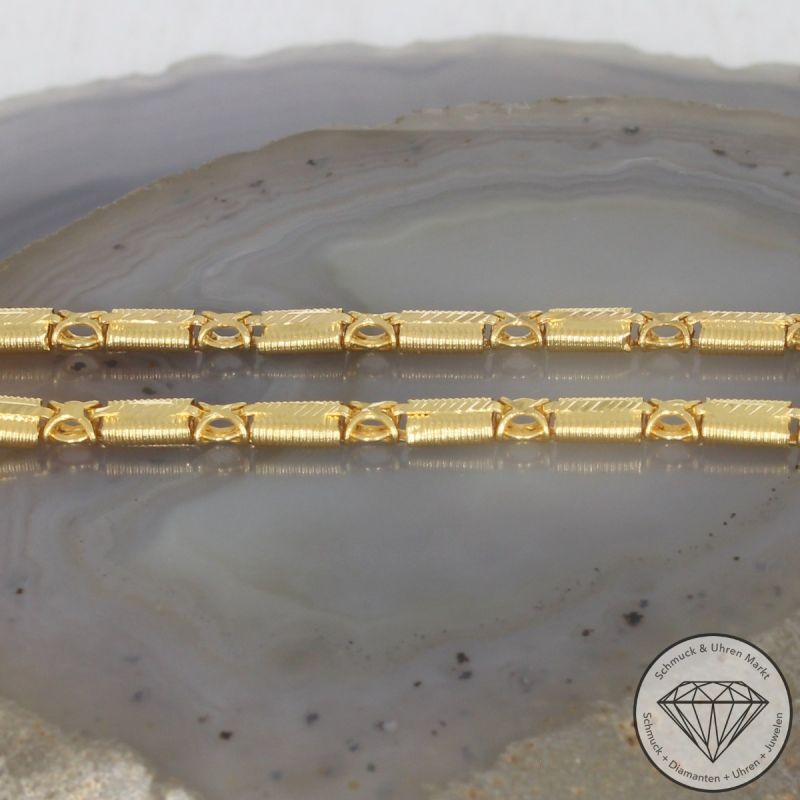 Wert 2350 € Kette (13,9 Gramm) in 585er 14 K & 875er 21 K Gelbgold - 99997