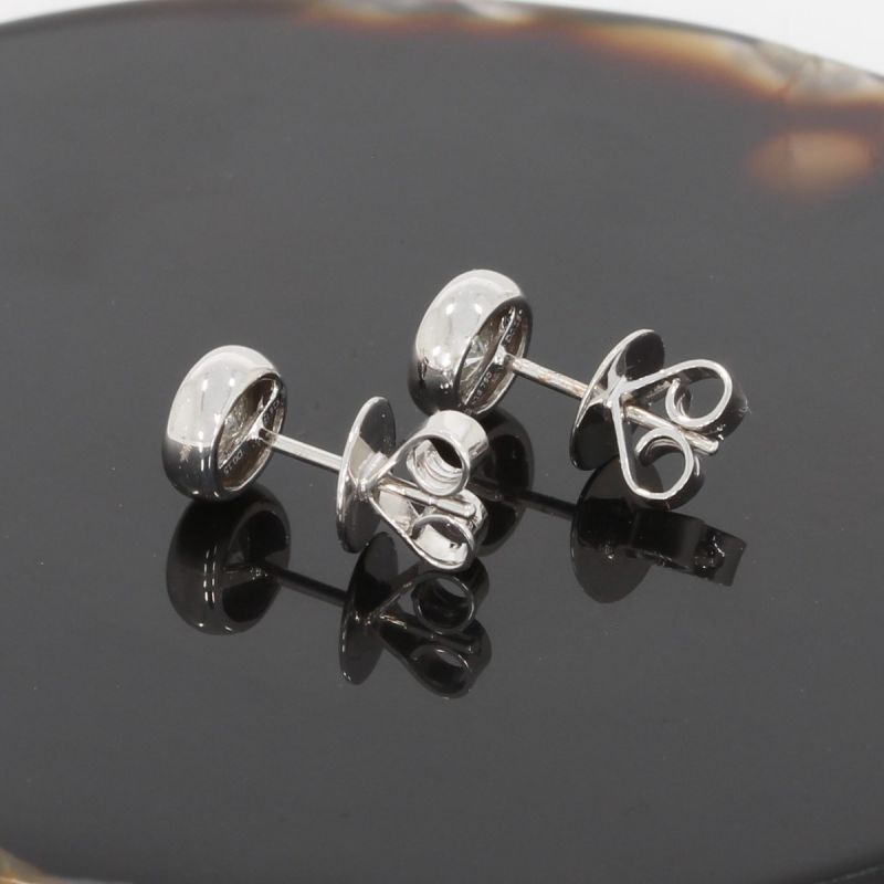 Wert 1590 € Solitär Brillant Ohrstecker Ohrringe (0,30 carat) in 750er 18 K Weißgold - H144