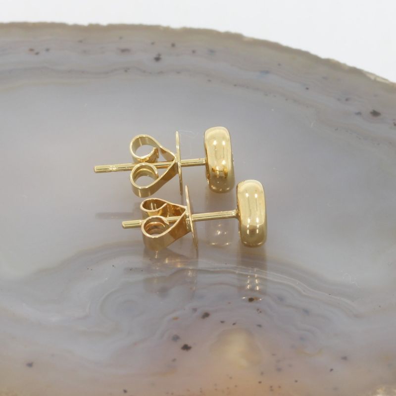 Wert 1590 € Solitär Brillant Ohrstecker Ohrringe (0,30 carat) in 750er 18 K Gelbgold - H145