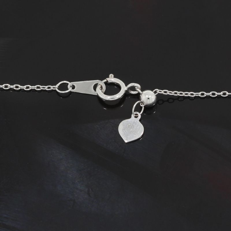 Sale! Wert 1090 € Brillant Diamant Collier Schildkröte in 750er 18 K Weißgold - H1530
