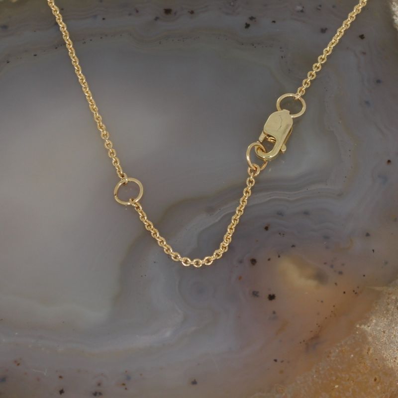 Wert 940 € Brillant Schmetterling Anhänger mit Kette (0,07 carat) in 585er 14 K Gelbgold Länge 42 + 45 cm - H391