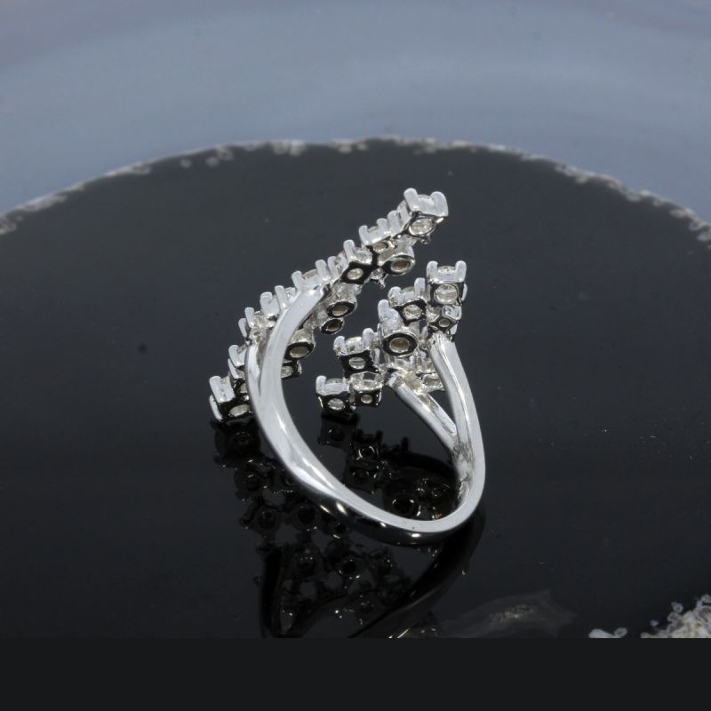 Wert  4990 € Brillant Ring (1,50 carat) in 585er 14 K Weißgold - H50