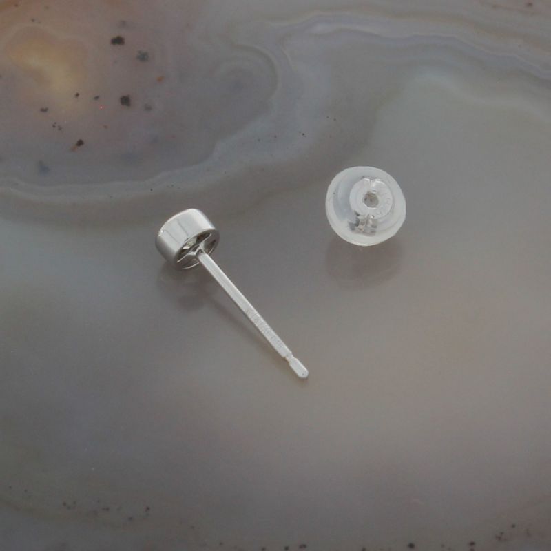 Wert 1190 € Solitär Brillant Ohrstecker Ohrringe (0,30 carat) in 900er Platin - H637