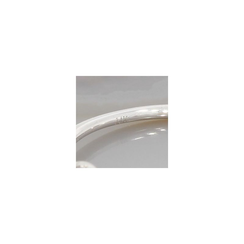 Wert 1090 € Brillant Ring (0,14 carat) in 585er 14 K Weißgold - H1488