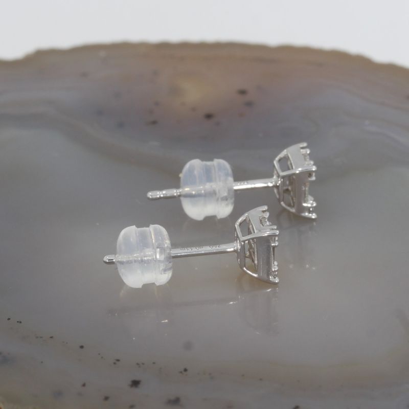 Wert 690 € Brillant Diamant Ohrringe (0,22 carat) in 750er 18 K Weißgold - H42