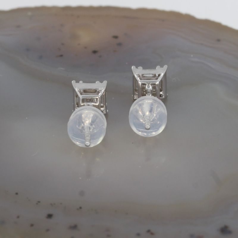 Wert 690 € Brillant Diamant Ohrringe (0,22 carat) in 750er 18 K Weißgold - H42