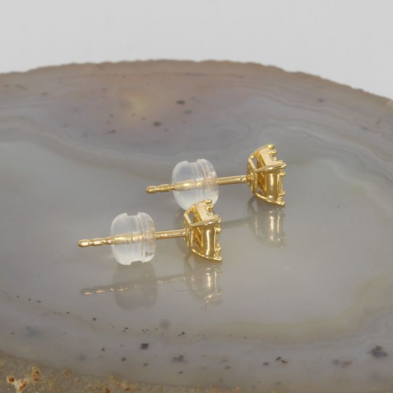 Wert 690 € Brillant Diamant Ohrringe (0,22 carat) in 750er 18 K Gelbgold - H1316