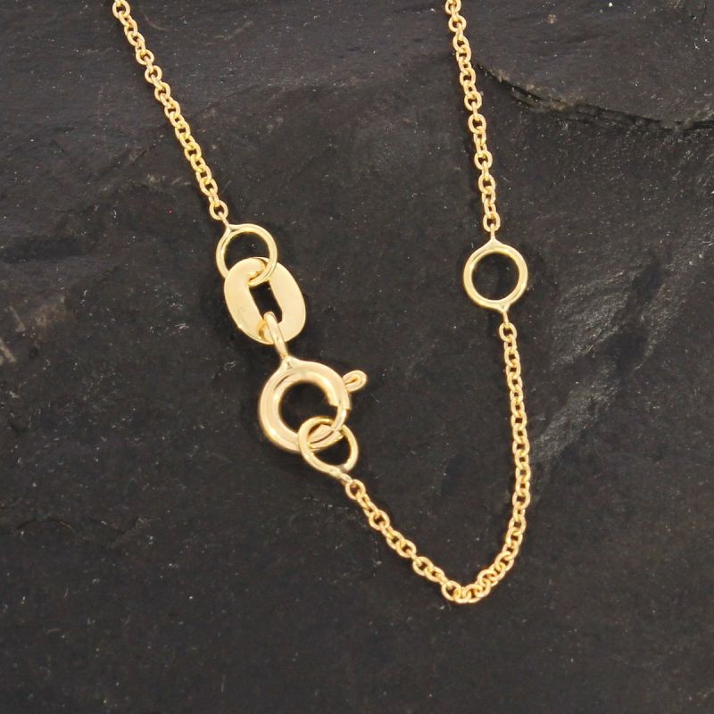 Wert 840 € Brillant Herz Anhänger mit Kette (0,08 carat) in 750er 18 K Gelbgold - H78