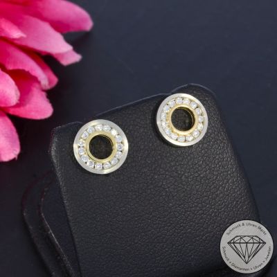Wert 1190 € Brillant Ohrringe (ca. 0,30 carat) in 750er 18 K / 950er Platin & Gold - 100595
