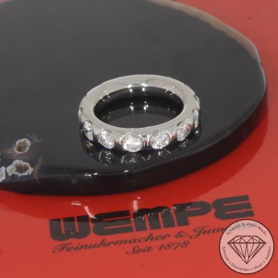 Wert 9190 € WEMPE Memory Brillant Ring (2,80 carat) in 750er 18 K Weißgold - 100796