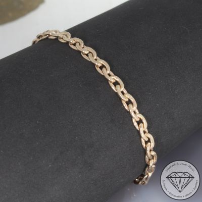 Wert 1390 € Anker Armband (9,9 Gramm) in 333er 8 K Gelbgold - 101334