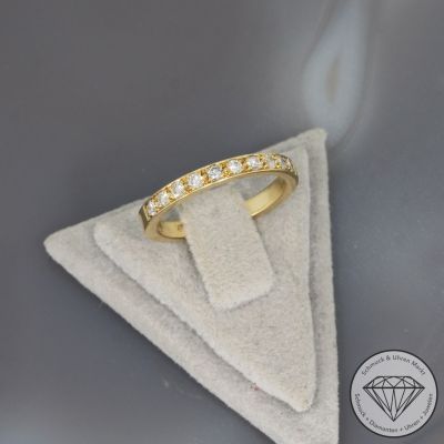 Wert 1190 € Hofacker Brillant Ring (ca. 0,20 carat) in 750er 18 K Gelbgold - 101554