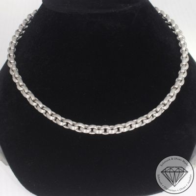 Wert 19900 € Isabelle Fa Erbskette in 750er 18 K Weißgold - 102296