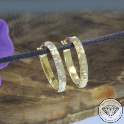 Wert 650 € Creolen in 585er 14 K Gelbgold - 102382