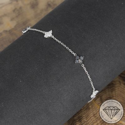 Wert 2650 € Brillant Diamant Armband in 750er 18 K Weißgold - 103169