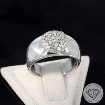 Wert 4590 € Diamant Ring (ca. 0,62 carat) in 585er 14 K Weißgold - 103340