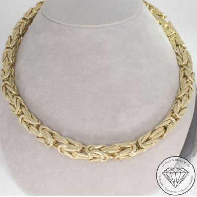 Wert 20890 € Königs Kette (99,50 Gramm) in 585er 14 K Gelbgold - 103834