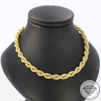 Wert 2990 € Kordel Kette (14,00 Gramm) in 585er 14 K Gelbgold - 103994