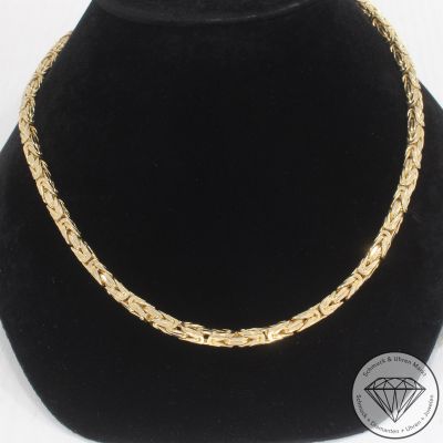 Wert 17990 € Königs Kette (81,6 Gramm) in 585er 14 K Gelbgold - 104445