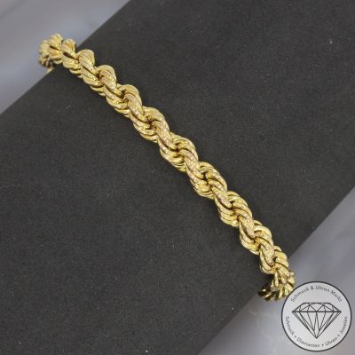 Wert 1200 € Kordel Armband (8,0 Gramm) in 333er 8 K Gelbgold -  104467