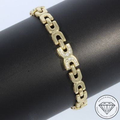 Wert 3580 € Brillant Armband (ca. 0,45 carat) in 585er 14 K Gelbgold - 104504