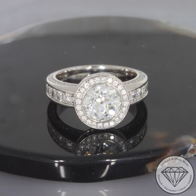 Wert 28.300 € Brillant Diamant Ring in 750er 18 K Weißgold - 105210 