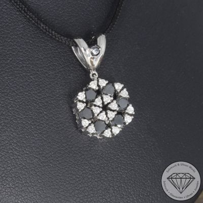 Wert 2300 € Brillant Diamant Anhänger in 750er 18 K Weißgold - 105226