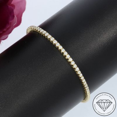 Wert 4490 € Brillant Armreif (1,00 carat) in 585er 14 K Gelbgold - H16