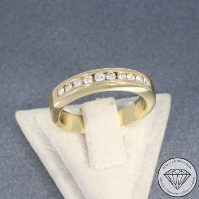 Wert 2250 € Brillant Ring in 585er 14 K Gelbgold - 105798