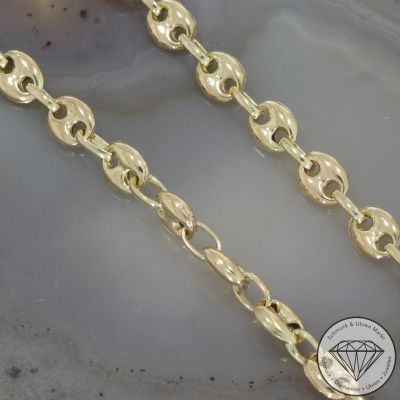 Wert 2690 € Bohnen Kette (15,0 Gramm) in 585er 14 K Gelbgold - 105812