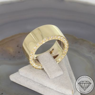 Wert 5950 € Brillant Ring (ca. 1,11 carat) in 750er 18 K Gelbgold - 106350
