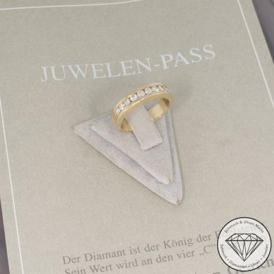 Wert 2390 € Halbmemory Brillant Ring (ca. 0,50 carat) in 585er 14 K Gelbgold - 106504