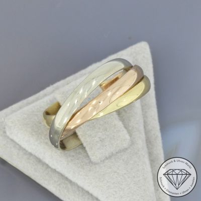 Wert 1750 € Cartier Trinity Ring in 750er 18 K Gold - 106535