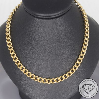 Wert 2190 € Panzer Kette (11,9g) in 585er 14 K Gelbgold - 106725 