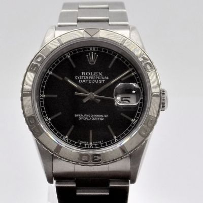 Rolex Datejust Turn-O-Graph Automatik Uhr 16264 Full Set 1997 Edelstahl 36 mm - 73763