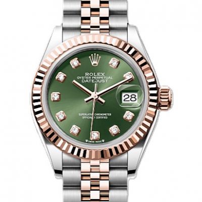 Rolex Datejust Lady Automatik Uhr 279171 Full Set Diamanten Edelstahl 18 Karat Roségold - 92764