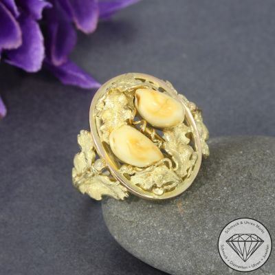 Wert 1390 € Grandel Ring in 585er 14 K Gelbgold - 96536