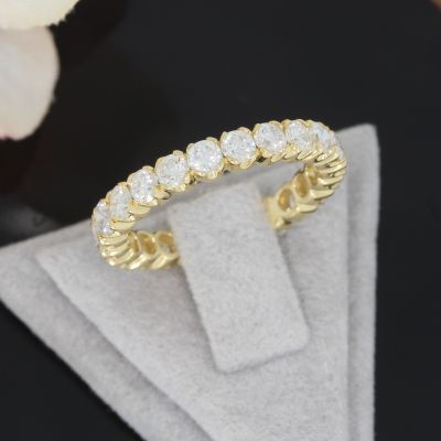 Wert 6500 € Brillant Memory Ring (1,85 carat) in 750er 18 K Gelbgold Größe 54 - H464